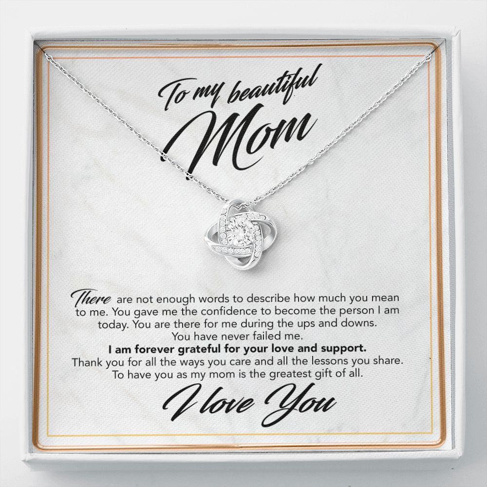 To My Mom Necklace